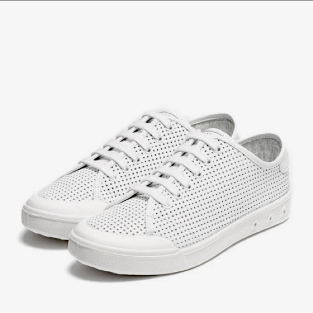 NWOT Rag & Bone Standard Issue Lace Up Low Cut Perforated Sneaker